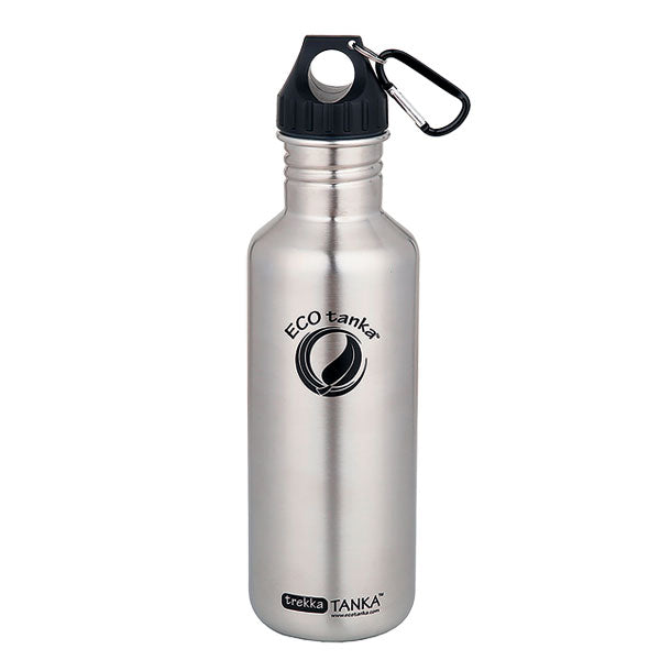 Hochwertige, leichte, langlebige Trinkflasche aus Edelstahl.