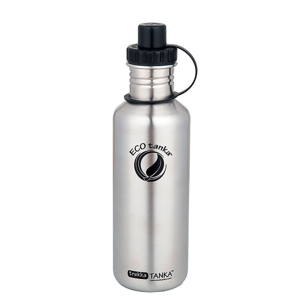 Hochwertige, leichte, langlebige Trinkflasche aus Edelstahl.