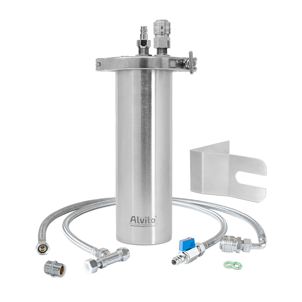 Alvito Wasserfilter Einbaufilter INOX T