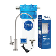 Alvito Wasserfilter Einbaufilter Set Split Pure