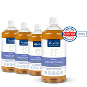Alvito Waschmittel Flüssig Neutral 4x 1 Liter