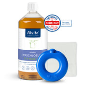 Alvito Waschmittel Flüssig Neutral Waschring Startset