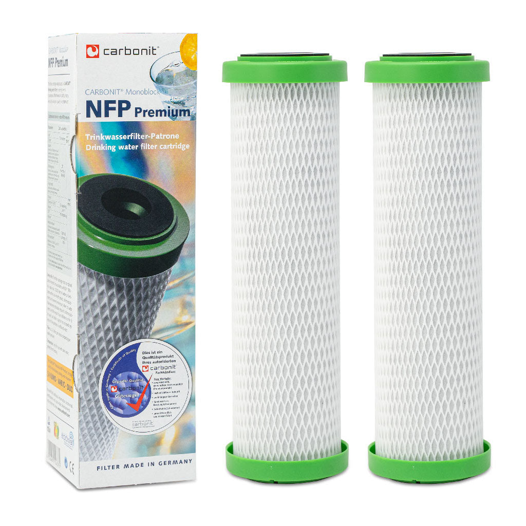 Carbonit Wasserfilter NFP Premium-9 Doppelpack